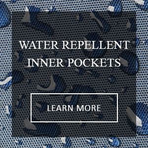 Zhampagge Water Repellant Inner Pockets